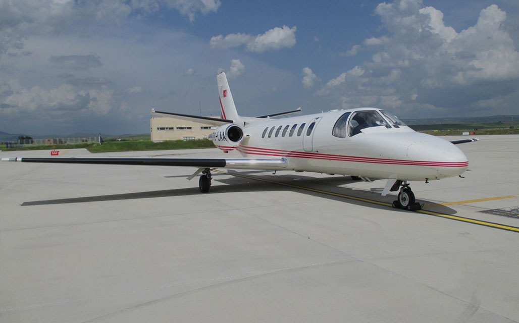 private jet turkey cessna